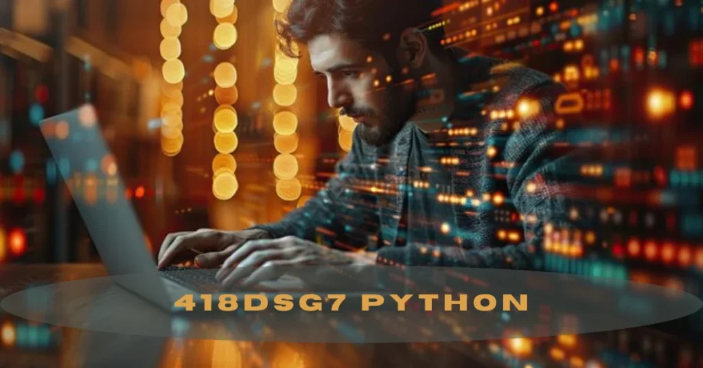 418dsg7 python