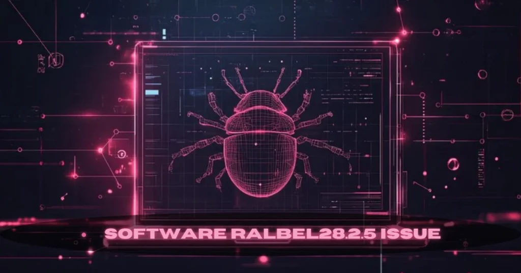 software ralbel28.2.5 issue